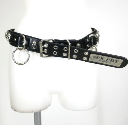 SEX POT ドクロスタッズベルト