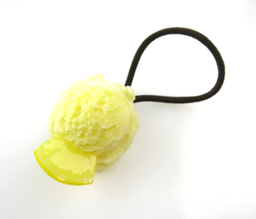 Q-pot. ハチミツレモンシャーベットヘアゴム