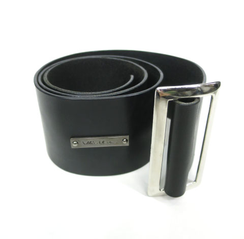 alice auaa レザーワイドベルト