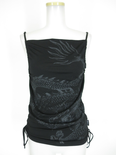 Ozz Croce 龍プリントキャミソール