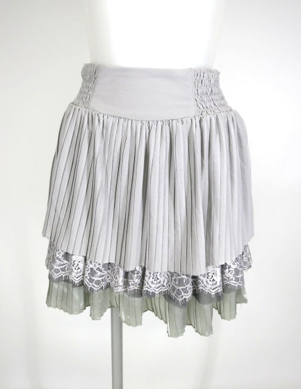 OZZ ANGELO プリーツミニスカート