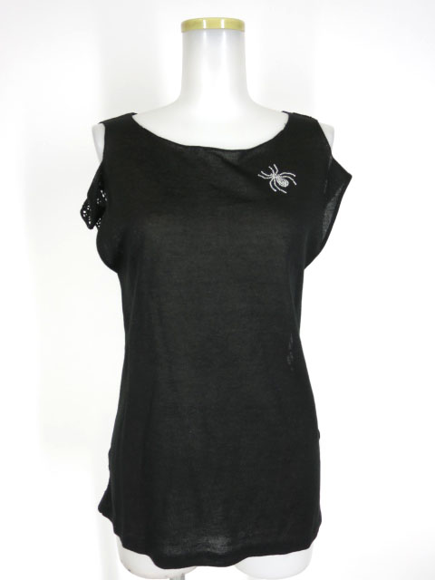 Hysteric Glamour SPIDER WEB カギ針 タンクトップ