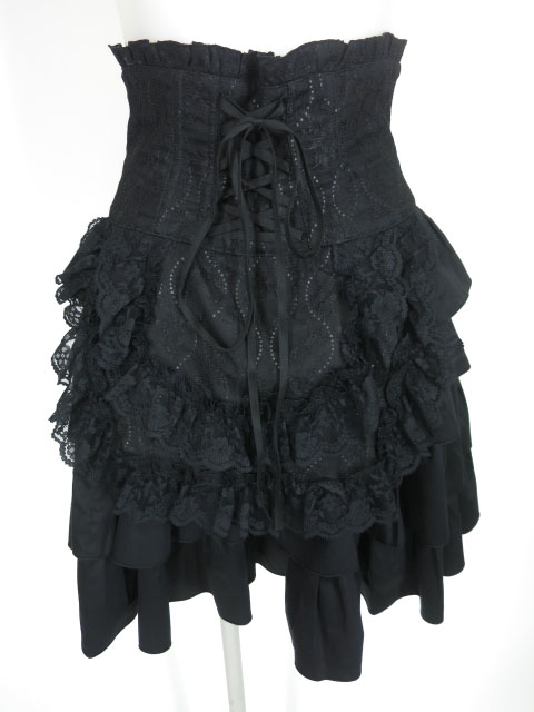 BPN コルセットフリルスカート