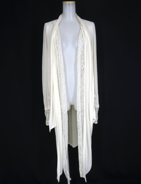 Rozen Kavalier レース付きロングカーディガン