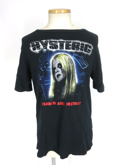 HG (HYSTERIC GLAMOUR) SEARCH AND DESTROY Tシャツ