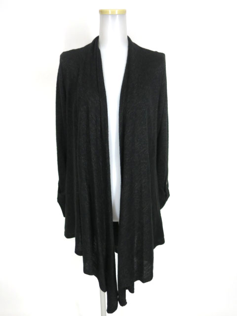 OZZ ONESTE ドレープロングニットカーディガン