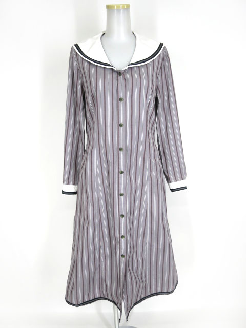 Recld セーラーロングワンピース