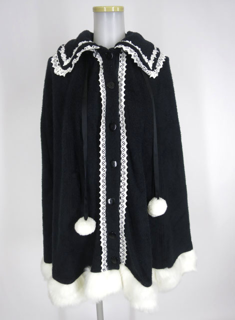 BABY, THE STARS SHINE BRIGHT ファー付きケープマント