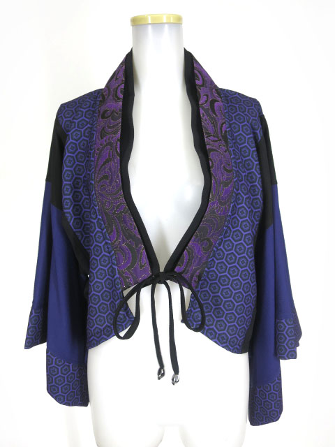 Qutie Frash 着物ショートカーディガン