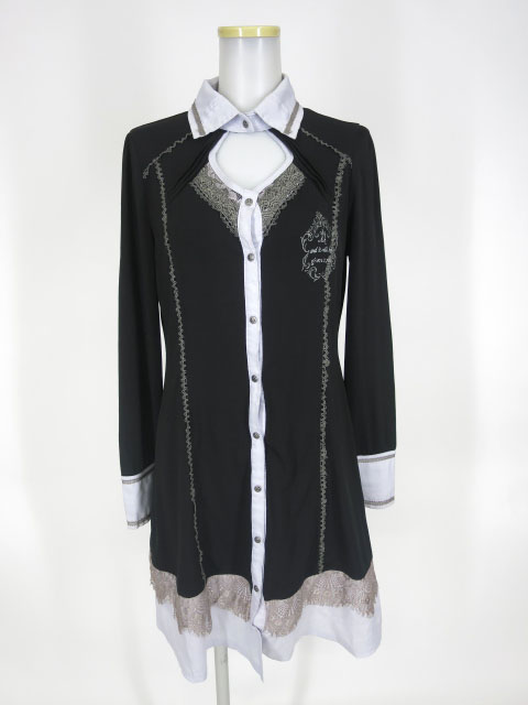 OZZ ANGELO シャツワンピース