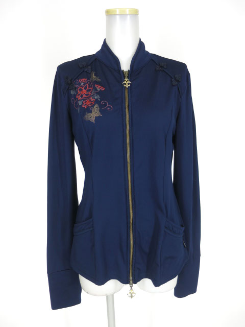 OZZ ONESTE マオカラーチャイナジップカーディガン