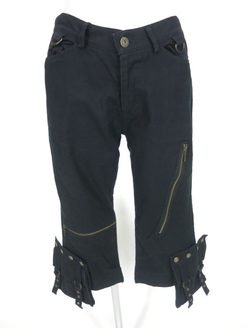 BPN 裾ポケット付き八分丈パンツ