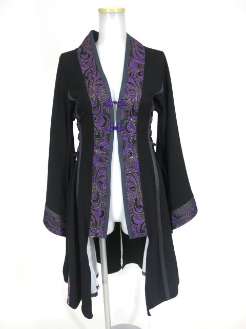 Qutie Frash 着物ロングカーディガン