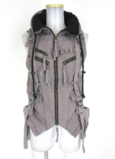 Ozz Croce ボア裏地ミリタリーベスト