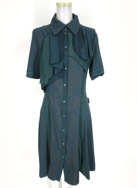 Ozz Croce 半袖シャツワンピース