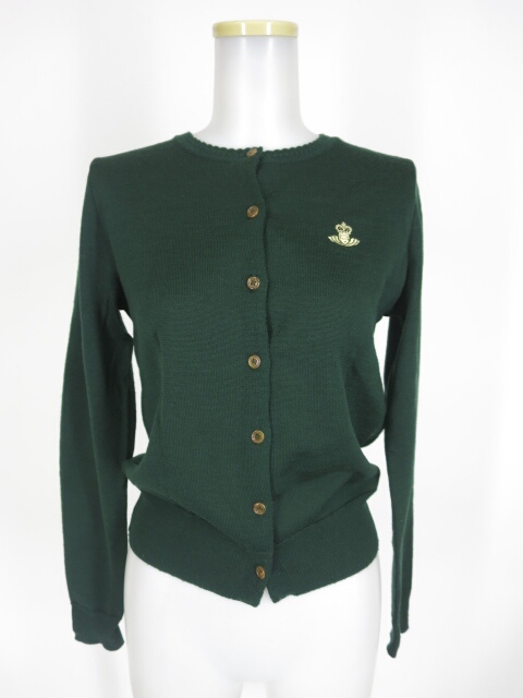 Jane Marple 天使刺繍ニットカーディガン