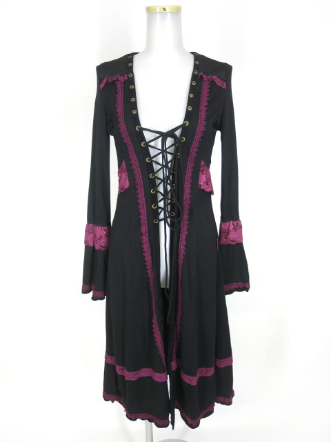 OZZ ONESTE 編み上げロングカーディガン