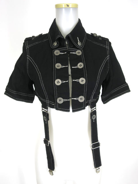 ALGONQUINS ガーター付き半袖ショートジャケット