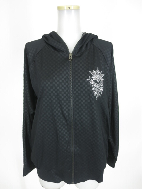 ALGONQUINS 市松チェックジップパーカー