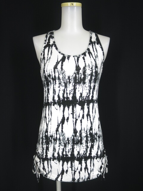 Ozz Croce 絞り染め柄タンクトップ