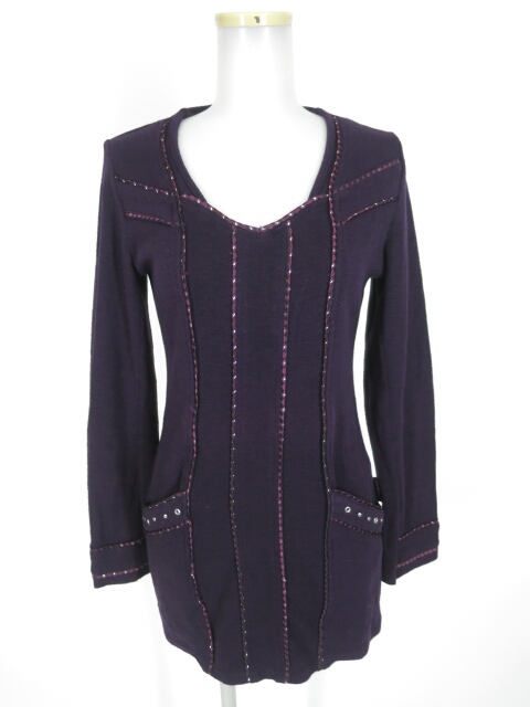 Ozz Croce ポケット付きニットプルオーバー