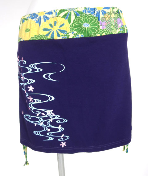 gouk 桜刺繍入りミニスカート