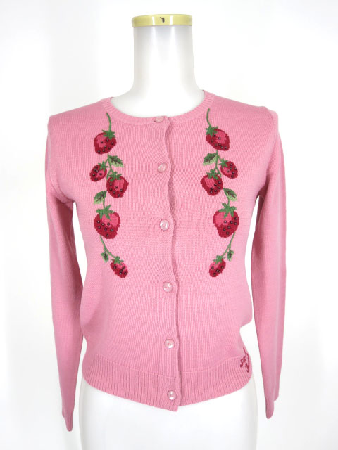 Shirley Temple ストロベリーカーディガン