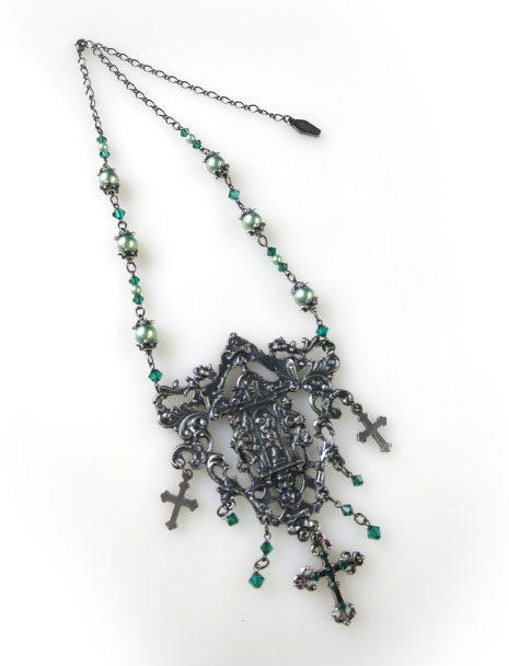 Moi-meme-Moitie メタルエンブレムネックレス