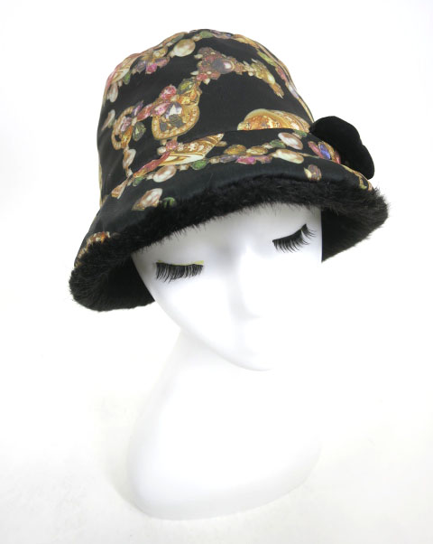 CA4LA ジュエリー柄ハット