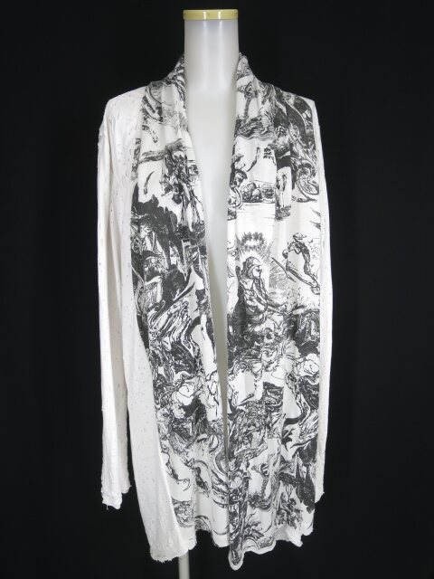 S.D.S NAOTO SEVEN ダメージロングカーディガン