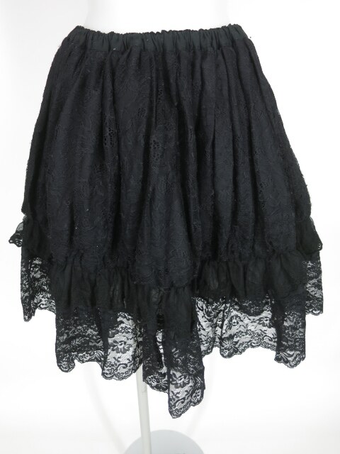 h.NAOTO GRAMM 総レーススカート