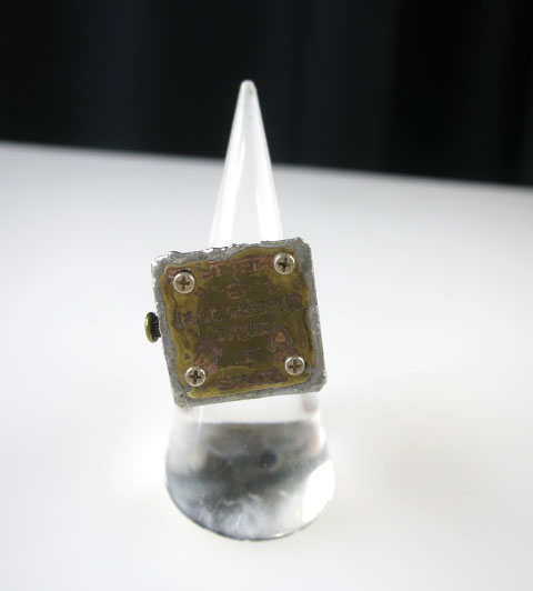 Jane Marple プレートリング