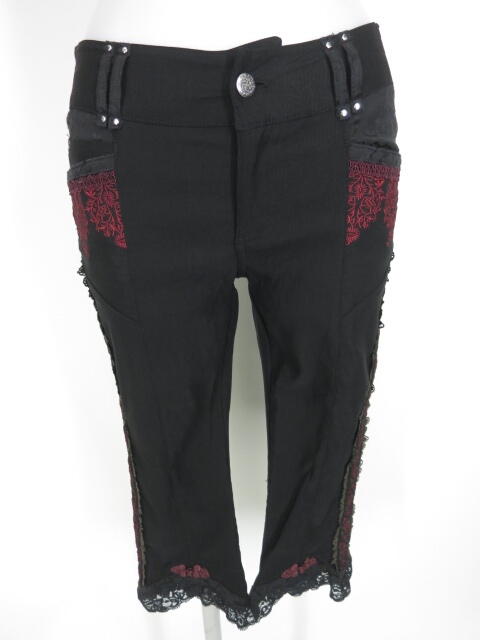 OZZ ONESTE レース付きサブリナパンツ