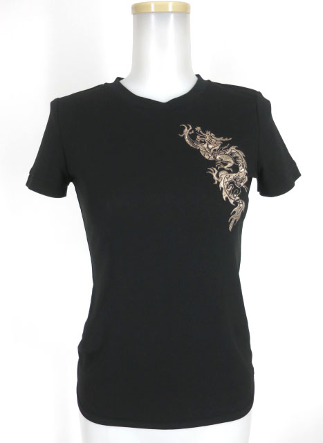 Ozz On hikozoh 龍刺繍半袖カットソー