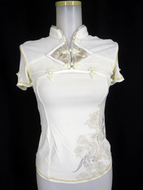 OZZ ONESTE チャイナ半袖カットソー