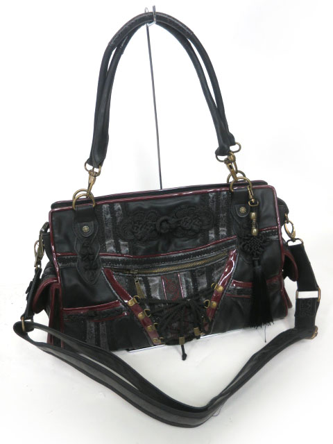 OZZ ONESTE タッセル付き2wayバッグ