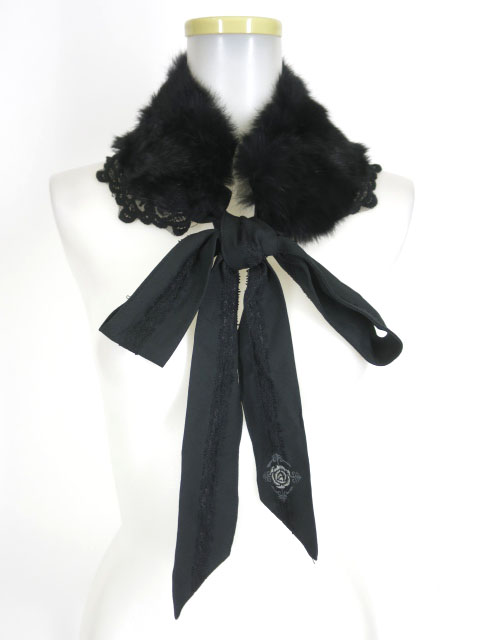 Ozz On レース付きアンゴラファーティペット