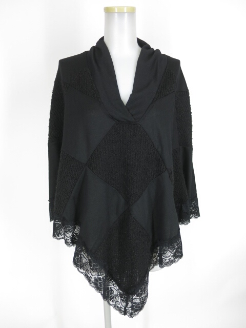 Rozen Kavalier ニットポンチョ