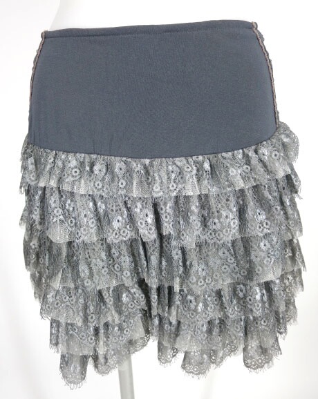 OZZ ANGELO レースフリルスカート