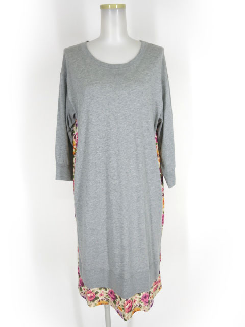 Jane Marple Dans Le Salon フラワー柄切替ワンピース