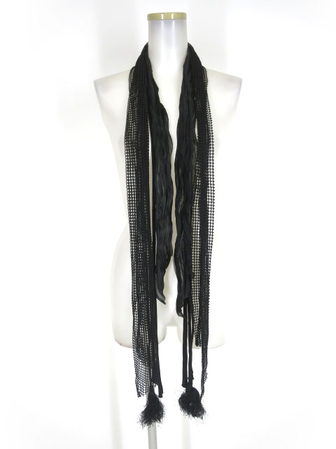 Qutie Frash シフォン＆メッシュストール