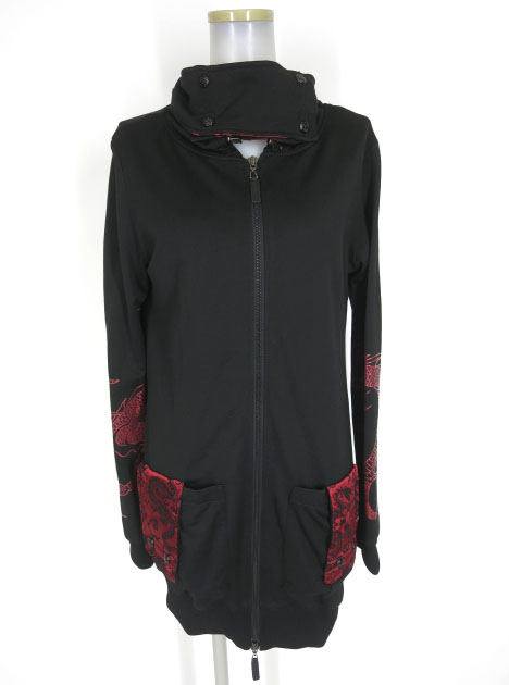 Qutie Frash 龍プリントパーカー