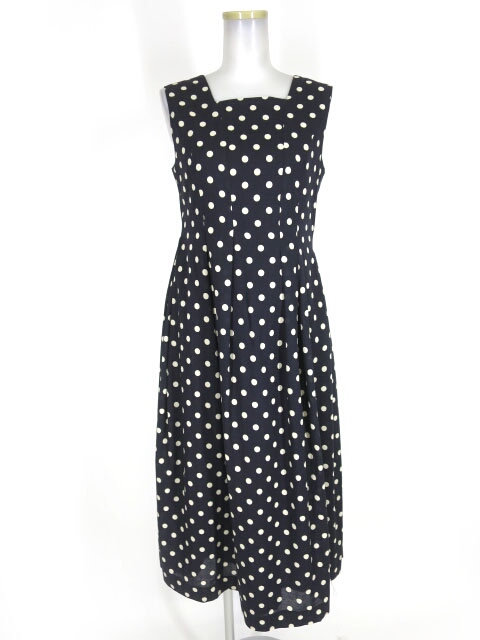 Jane Marple Dans Le Salon ドット柄ロングジャンパースカート