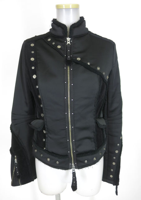 Ozz Croce 裏ボアジップアップブルゾン