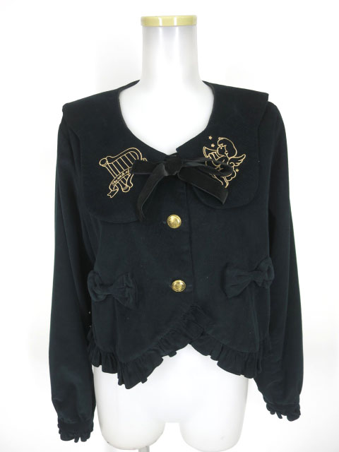 Tuan 天使刺繍コーデュロイジャケット