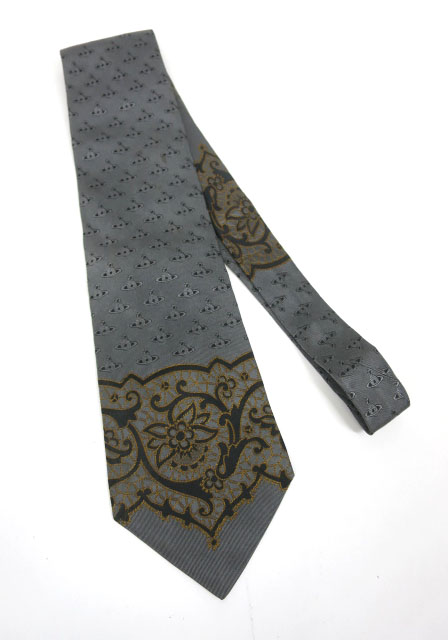 Vivienne Westwood MAN オーブ柄ジャガードネクタイ