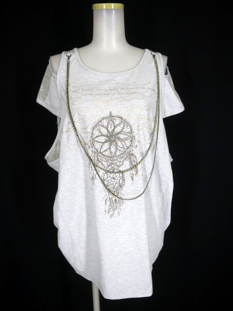 Rozen Kavalier チェーン付きビッグカットソー