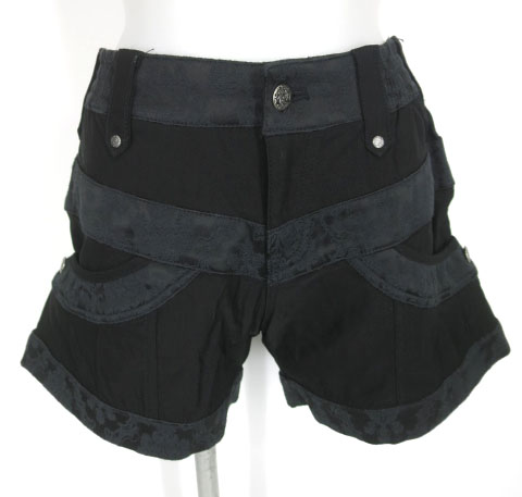 OZZ ONESTE ジャガード切替ショートパンツ