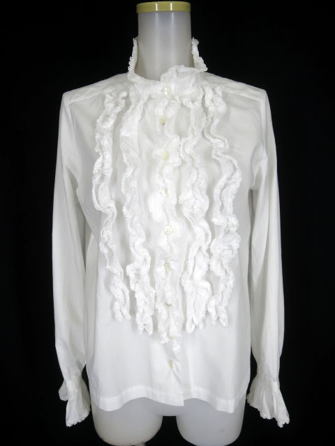 Jane Marple レース付きブラウス