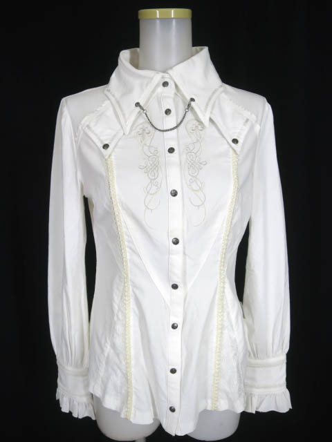 Rozen Kavalier 衿チェーン付きブラウス